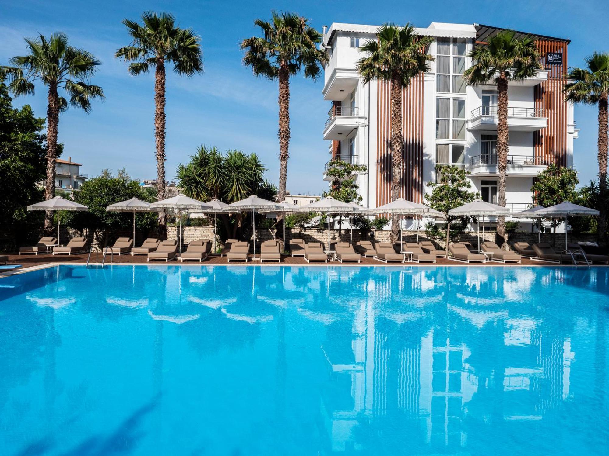 Nia Boutique Hotel By Rapo'S Resort Himara Kültér fotó